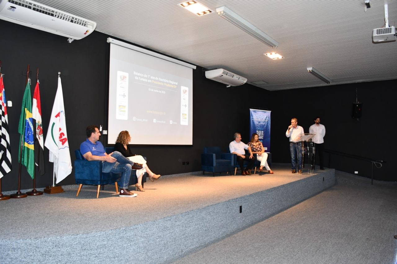 Unipontal celebrou o primeiro ano de funcionamento da unidade da Funasa em Presidente Prudente Unipontal celebrou o primeiro ano de funcionamento da unidade da Funasa em Presidente Prudente