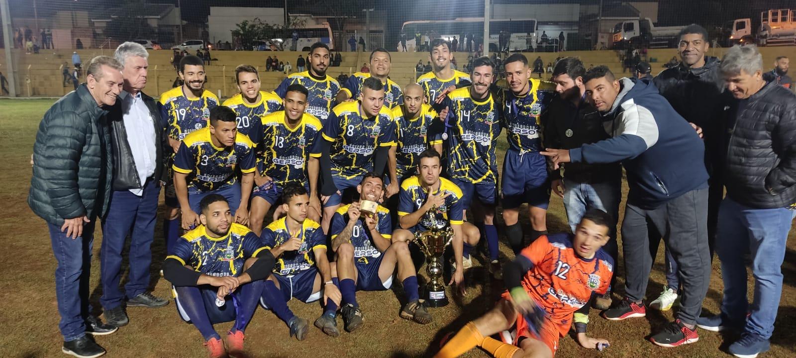Presidente Prudente e campeão da Copa Unipontal de Futebol Society