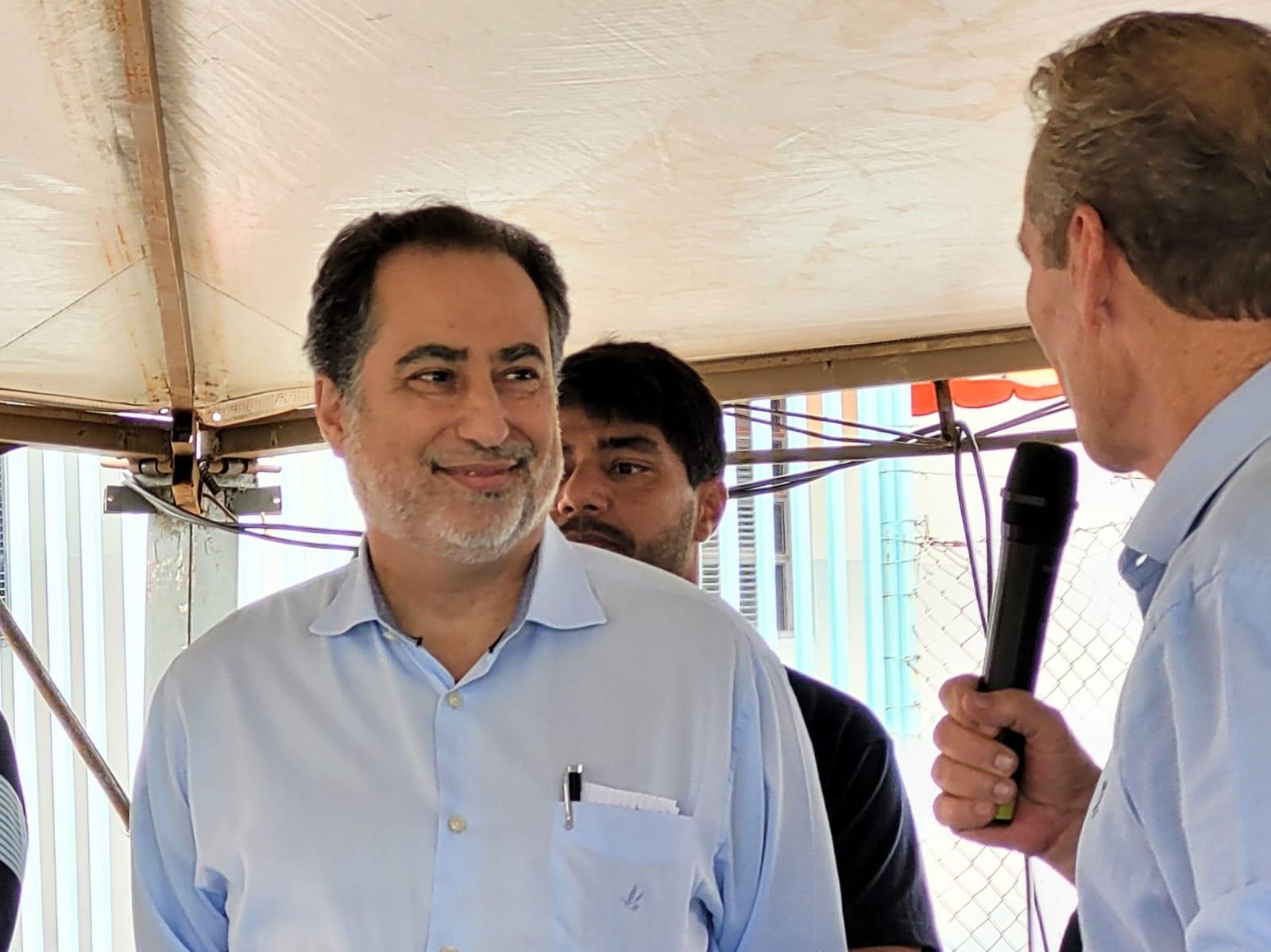 Prefeito Ed Thomas esteve em Caiabu representando todos os prefeitos da Unipontal no lançamento do Selo Rotas Rurais