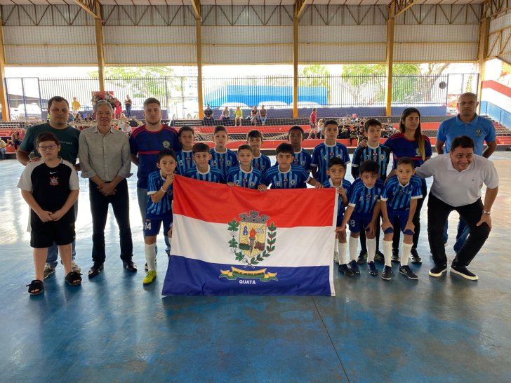 Quatá - Campeão da Copa Unipontal de Futsal Sub-11