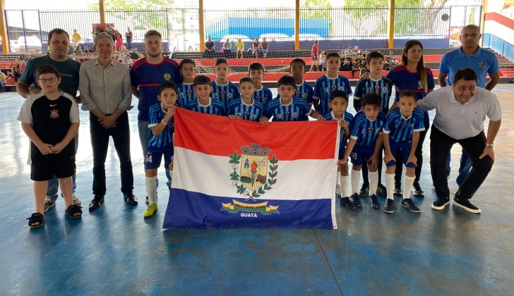 Quatá - Campeão da Copa Unipontal de Futsal Sub-11