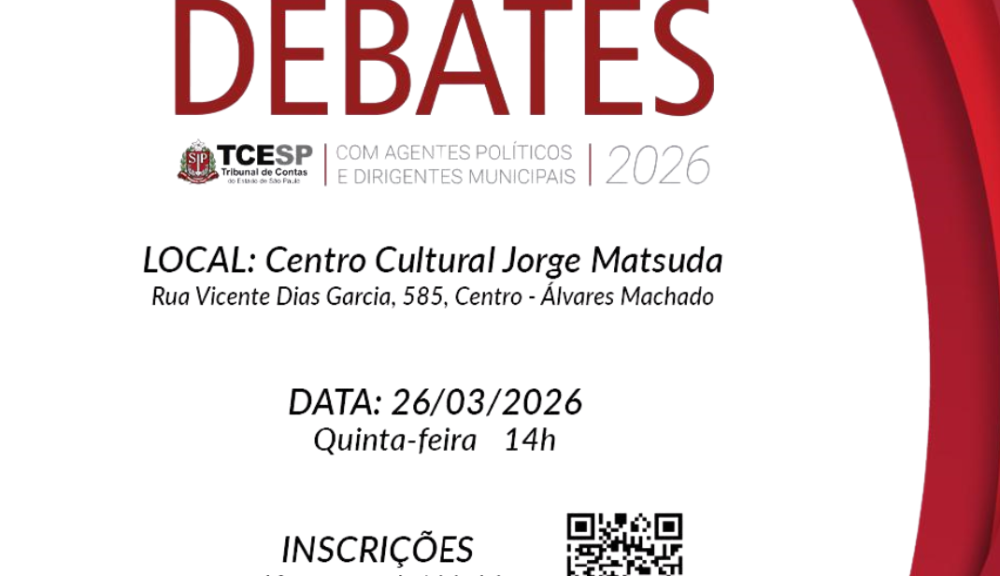30º Ciclo de Debates do TCESP será realizado na região