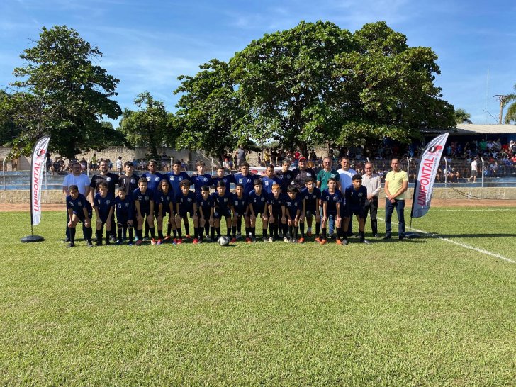 Anhumas - Campeão da Copa Unipontal de Futebol de Campo Sub-13