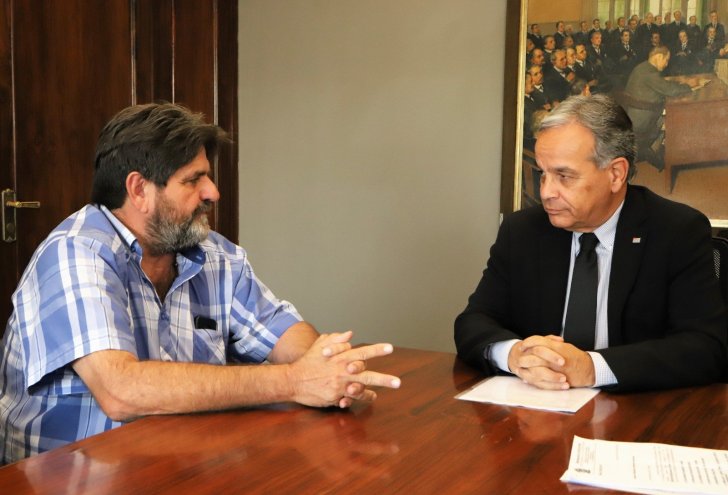 Audiência com o secretário da agricultura Antônio Júlio Junqueira de Queiroz
