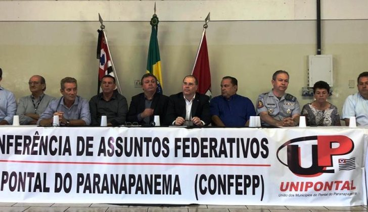 GRANDE PÚBLICO NA 2ª CONFERÊNCIA DE ASSUNTOS FEDERATIVOS DA UNIPONTAL