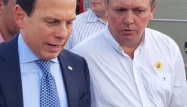 Presidente da Unipontal acompanha visita do governador João Dória