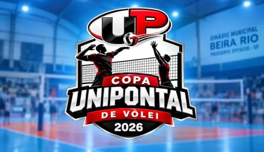 Copa Unipontal de Vôlei 2026 reúne equipes de quatro municípios neste sábado em Presidente Epitácio