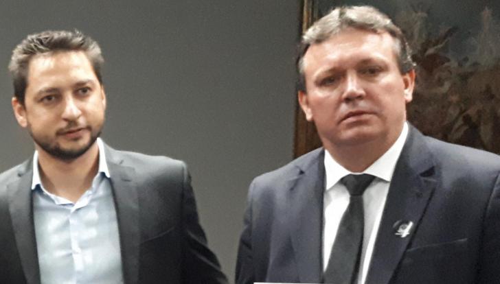 PRESIDENTE DA UNIPONTAL AGENDA REUNIÃO COM SECRETÁRIO VINHOLI