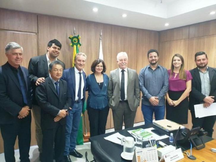 Ed Thomas lidera grupo em visita oficial a Brasília; saúde e educação se destacam na pauta