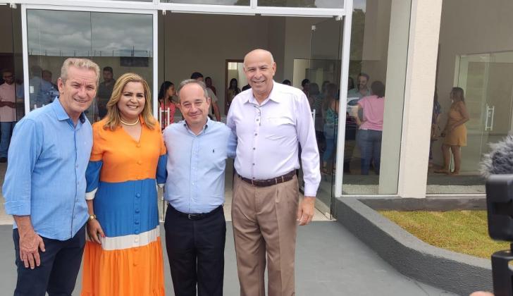 Caiuá Inaugura Centro Cultural com a presença do secretario executivo de justiça, Luiz Orsatti Filho