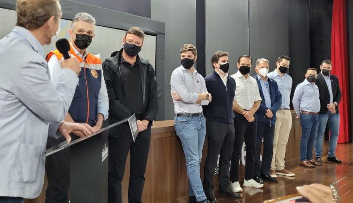 O governador João Dória esteve em Presidente Prudente