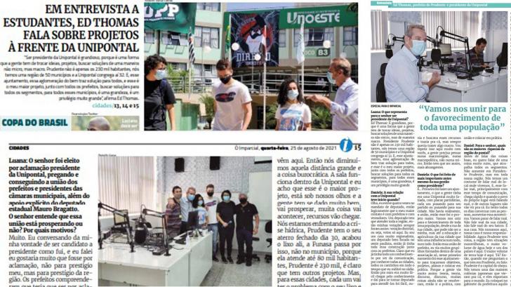 O Imparcial põe em evidência os propósitos da Unipontal