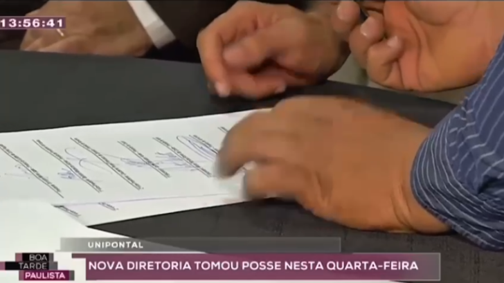 Posse nova diretoria União e Força (BAND)