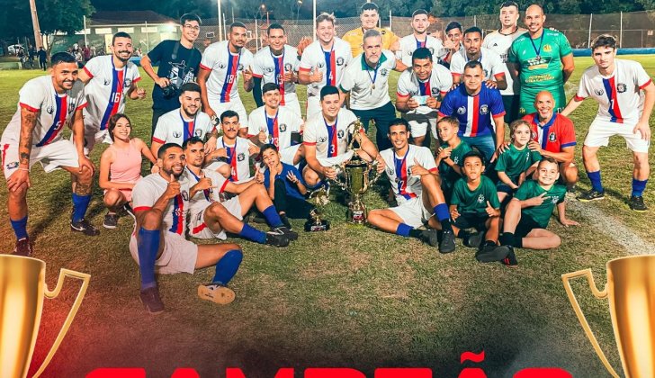 Tarabai vence Santo Anastácio e é Campeão do Futebol Society