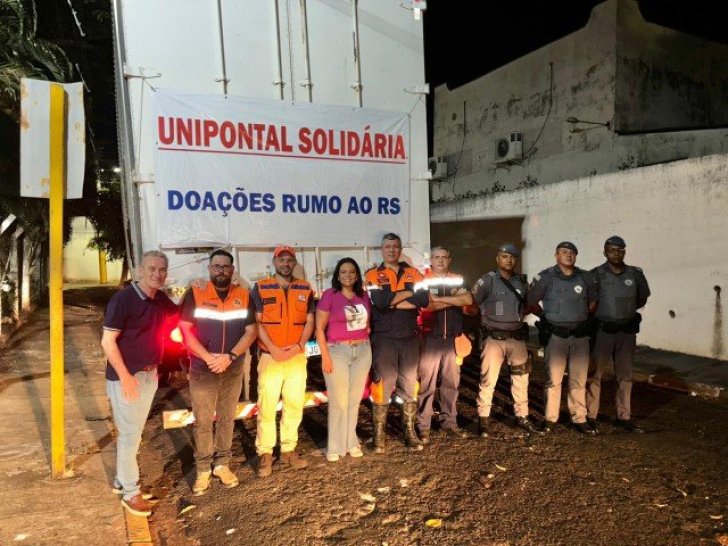 Unipontal envia quase 60 toneladas de insumos para as cidades do Rio Grande do Sul