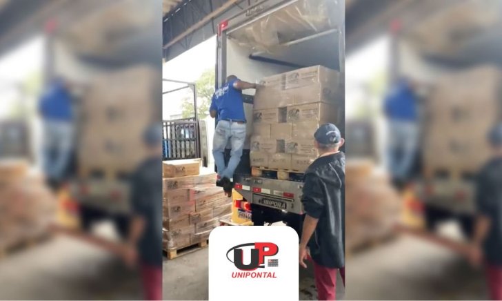 Unipontal Promove União e Solidariedade com transporte de Cestas básicas