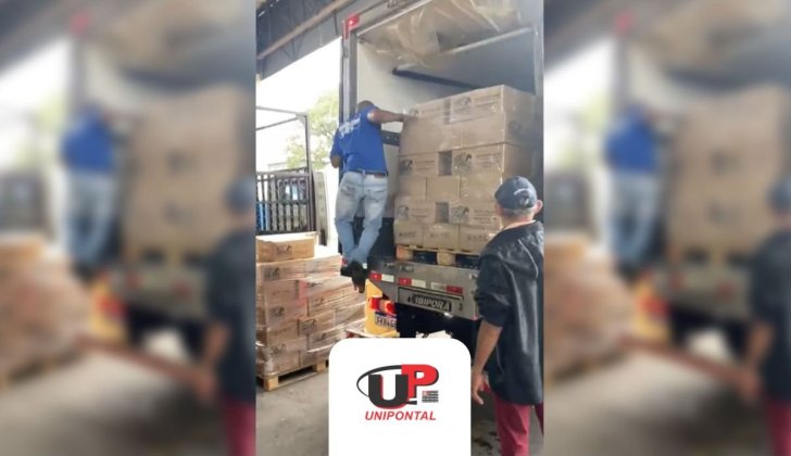 Unipontal Promove União e Solidariedade com transporte de Cestas básicas