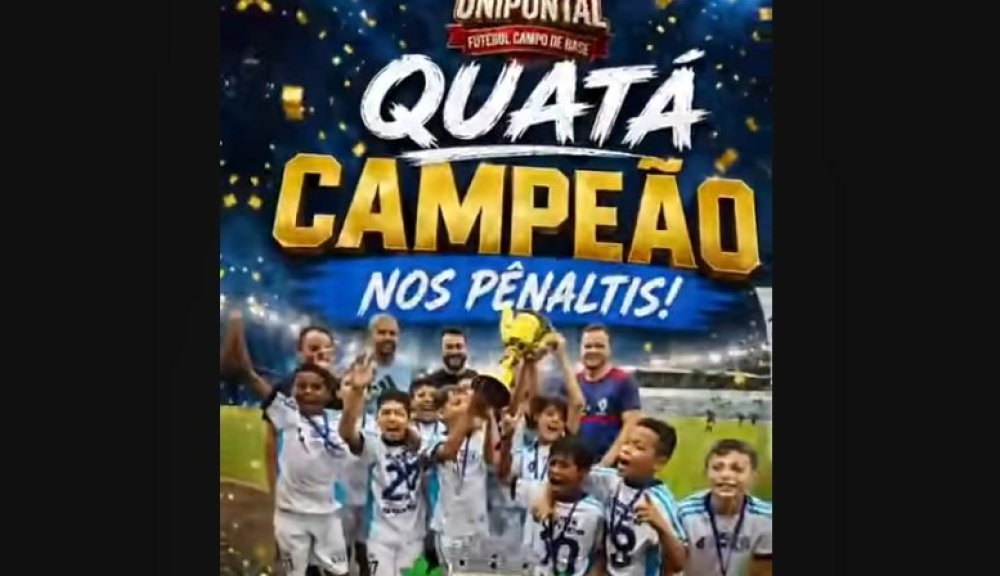 Final da Copa Unipontal de Futebol de Campo Sub-11 Série Prata