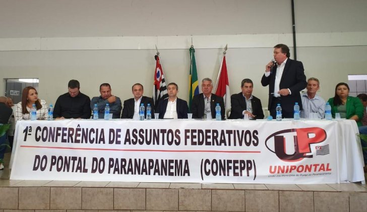 CINQUENTA E DOIS MUNICÍPIOS MARCAM PRESENÇA NA CONFERÊNCIA DA UNIPONTAL