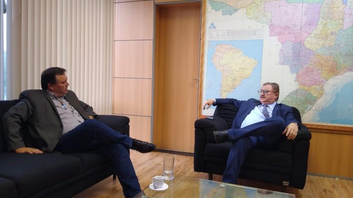 Duran se reúne com  Secretário de Assuntos Fundiários Nabhan Garcia