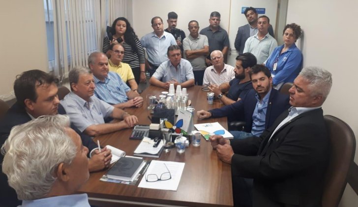 PRESIDENTE DA UNIPONTAL PARTICIPA DE REUNIÃO NO HOSPITAL DO CÂNCER EM PRUDENTE