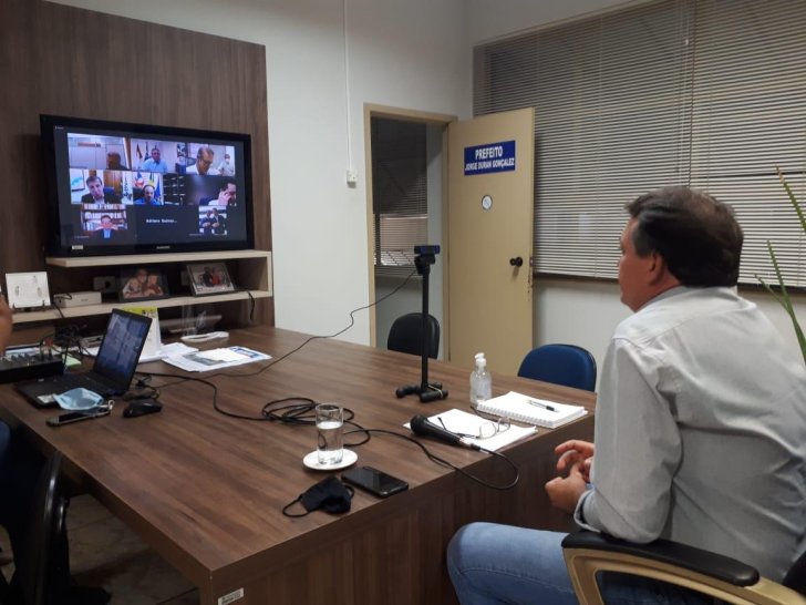 Presidente da Unipontal participa de vídeo conferência com secretários estaduais