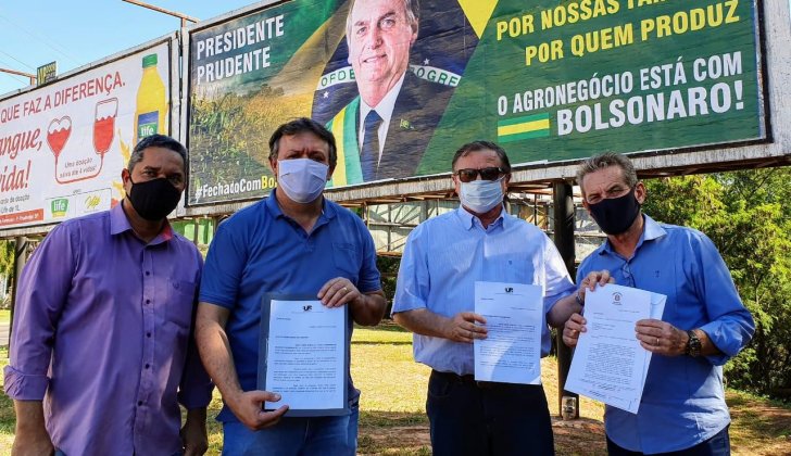 Regularização fundiária:  UNIPONTAL ENTREGA REIVINDICAÇÃO AO VICE-MINISTRO NABHAN GARCIA